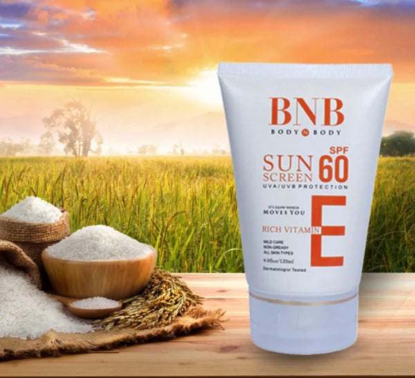 5 In 1 BNB-RICE WHITENING & GLOWING FACIAL KIT SUN SCREEN